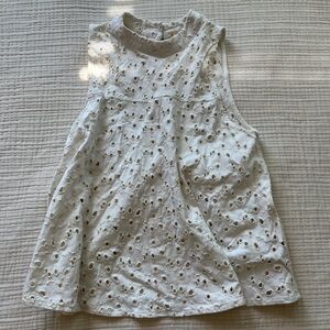 Free People Eyelet Tank